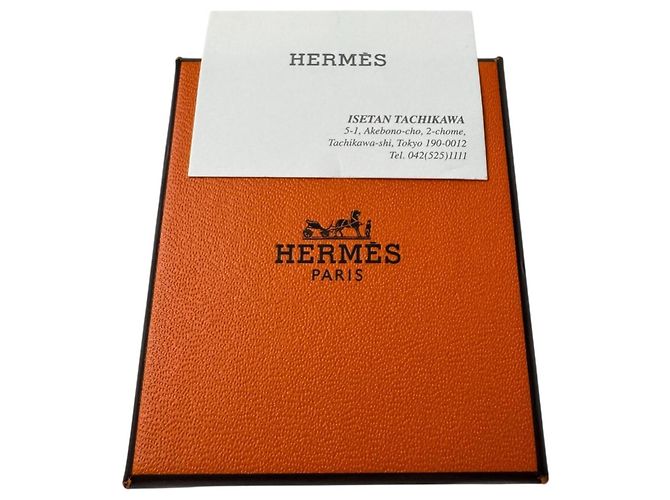 Hermès Hermes Cadena Cabas 2005 Limited Edition Keychain Charm Argento - vista 6