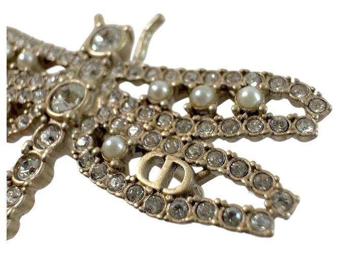 Christian Dior Ring mit Libellen-Motiv Golden - Ansicht 4