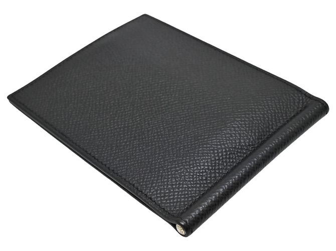 Hermès Hermes Poker GM Money Clip Schwarz Marineblau - Ansicht 3