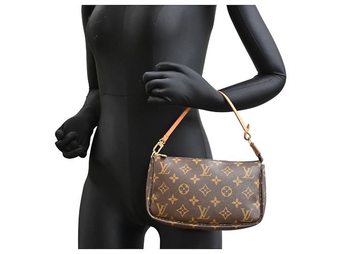 Louis Vuitton Pochette Accessoires Pouch Braun - Ansicht 9