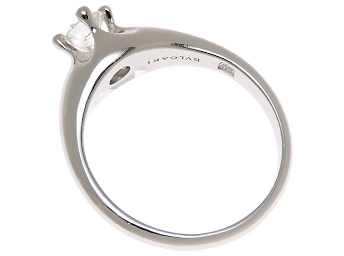Bulgari Bvlgari Pt950 0.30ct Diamant Corona Damenring - Ansicht 2