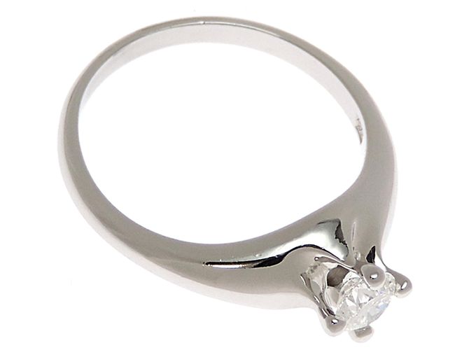 Bulgari Bvlgari Pt950 0.30ct Diamant Corona Damenring - Ansicht 3