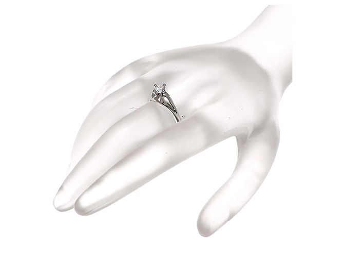 Bulgari Bvlgari Pt950 0.30ct Diamant Corona Damenring - Ansicht 7