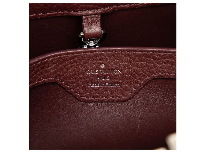 Louis Vuitton Pink Bicolor Taurillon Capucines BB Rosa - vista 6