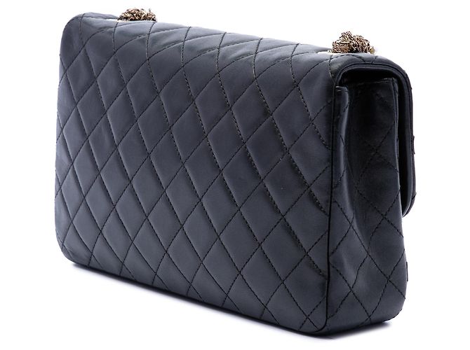 Chanel Black Medium Quilted Lambskin Westminster Pearl Flap Schwarz - Ansicht 2