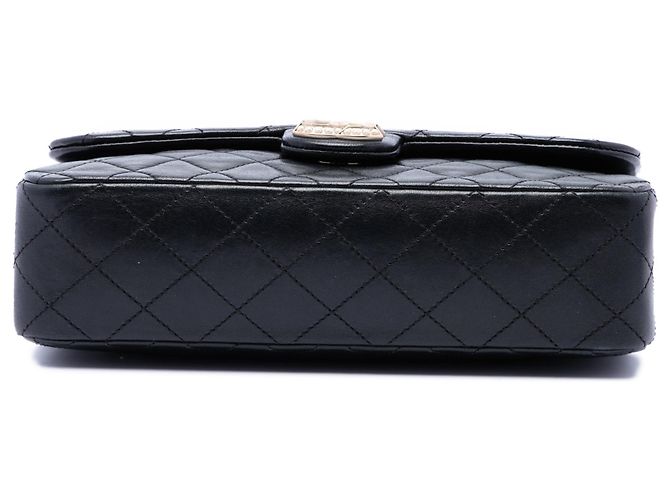 Chanel Black Medium Quilted Lambskin Westminster Pearl Flap Schwarz - Ansicht 3