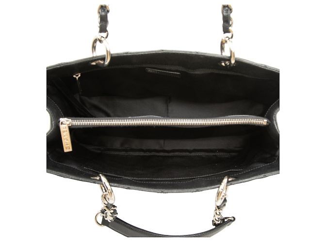 Chanel Black Caviar Grand Shopping Tote Schwarz - Ansicht 4