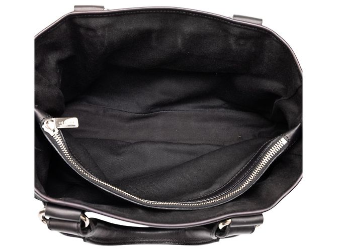 Céline Celine Black C Macadam Suede Boogie Handbag - view 4