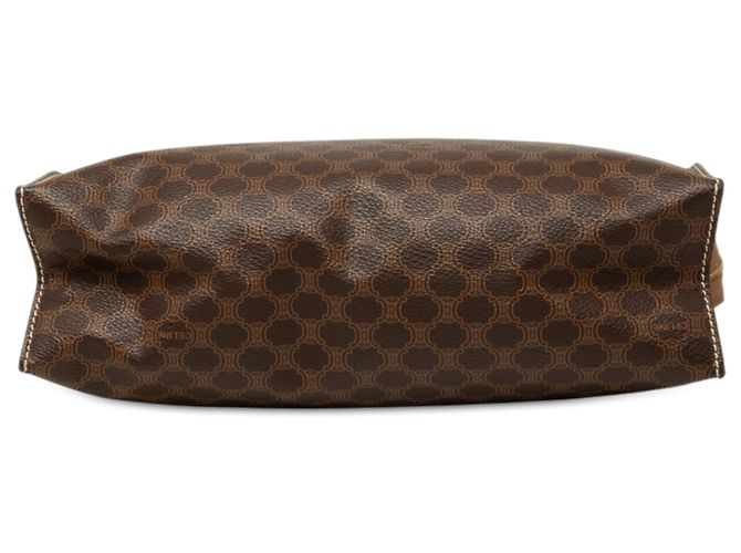 Céline Celine Brown Macadam Coated Canvas Clutch Braun - Ansicht 2