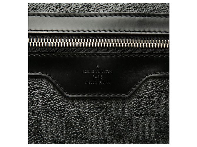 Louis Vuitton Black Damier Graphite Daniel GM - view 5