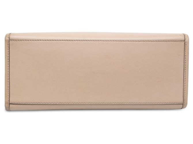 Fendi Sunshine Shopper Tote aus Leder in Beige, Medium - Ansicht 3