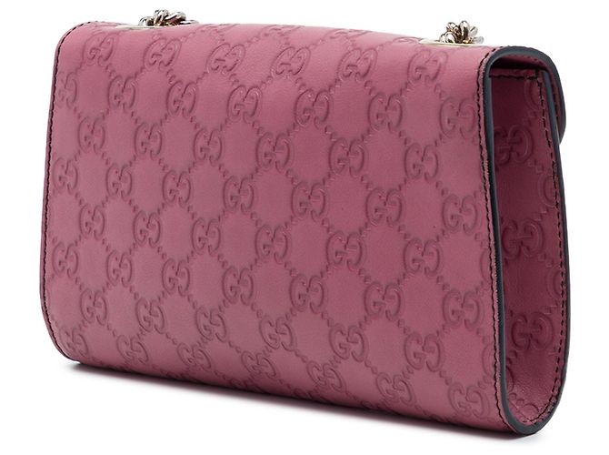 Gucci Pink Small Guccissima Emily Crossbody Golden - Ansicht 2