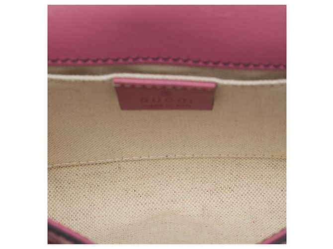 Gucci Pink Small Guccissima Emily Crossbody Golden - Ansicht 4