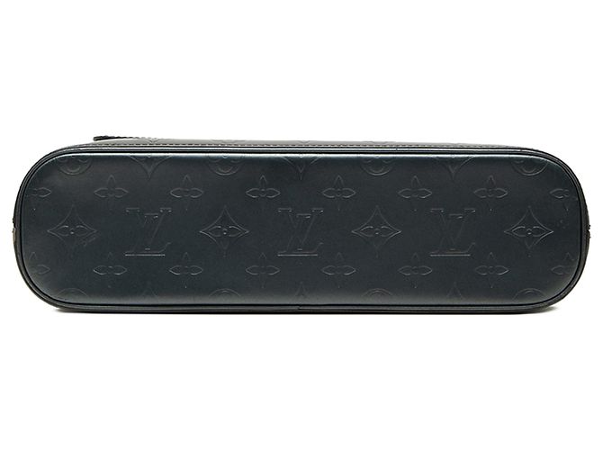 Louis Vuitton Gray Monogram Mat Alston Brown Dark grey - view 3