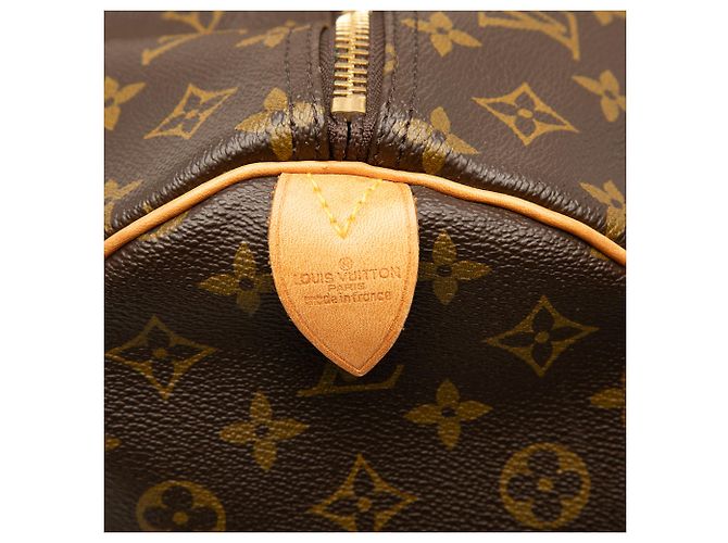 Louis Vuitton Brown Monogram Keepall 60 Marrom - vista 5