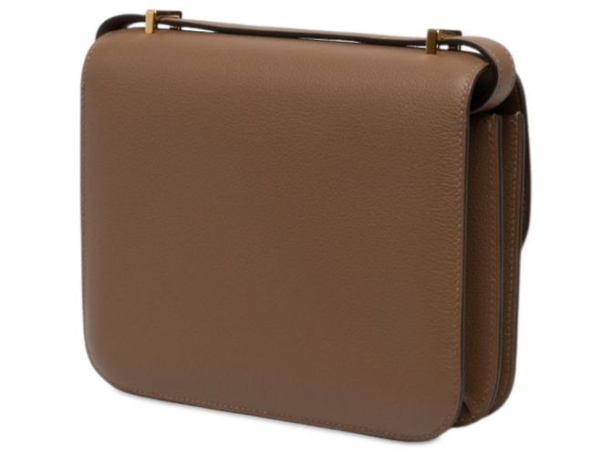 Hermès Brown Mini Chevre Mysore Constance 18 Castaño - vista 2