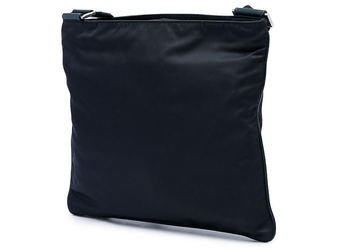 Prada Blue Tessuto Zip Top Crossbody Navy blue - view 2