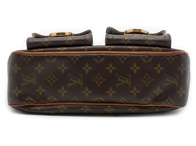 Louis Vuitton Brown Monogram Hudson GM Marrom - vista 3