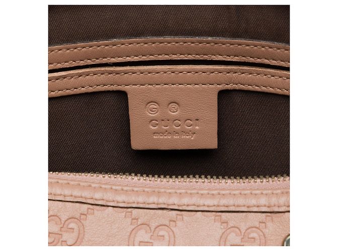 Gucci Brown Medium Guccissima Joy Boston Bag Flesh - view 5