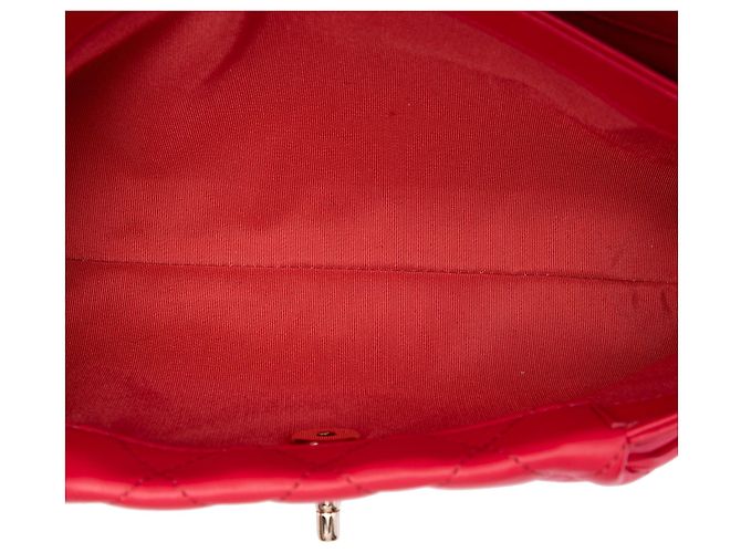 Clutch Chanel Pink Quilted Lambskin Fold Up Again Rosa - vista 4