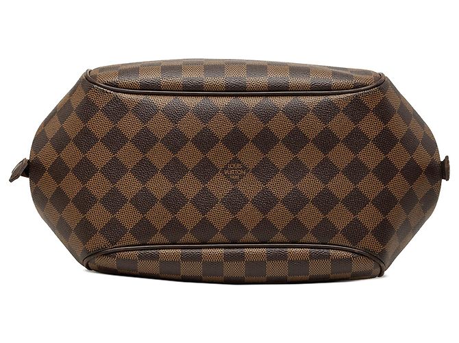 Louis Vuitton Brown Damier Ebene Belem MM Marrom - vista 3