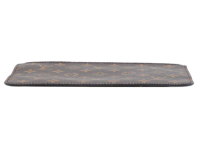 Pochette Louis Vuitton Brown Monogram Neverfull MM Marron - vue 3