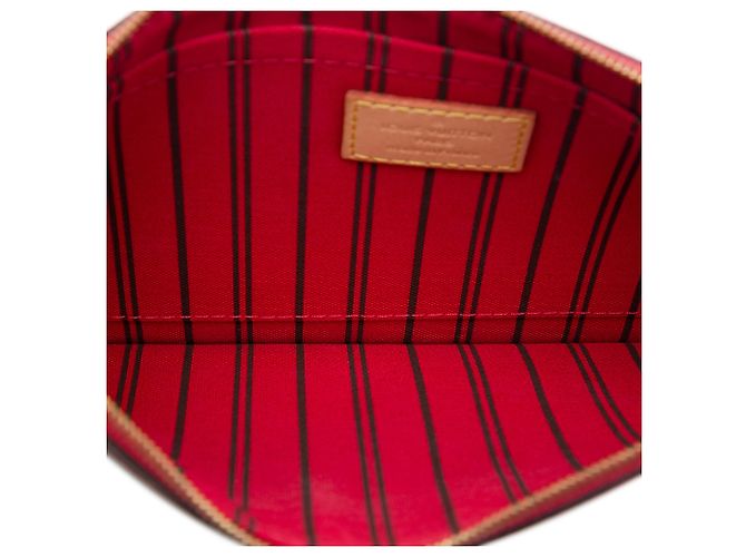 Pochette Louis Vuitton Brown Monogram Neverfull MM Marron - vue 4