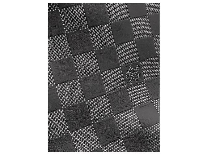 Louis Vuitton Black Damier Graphite Avenue Sling Preto - vista 10