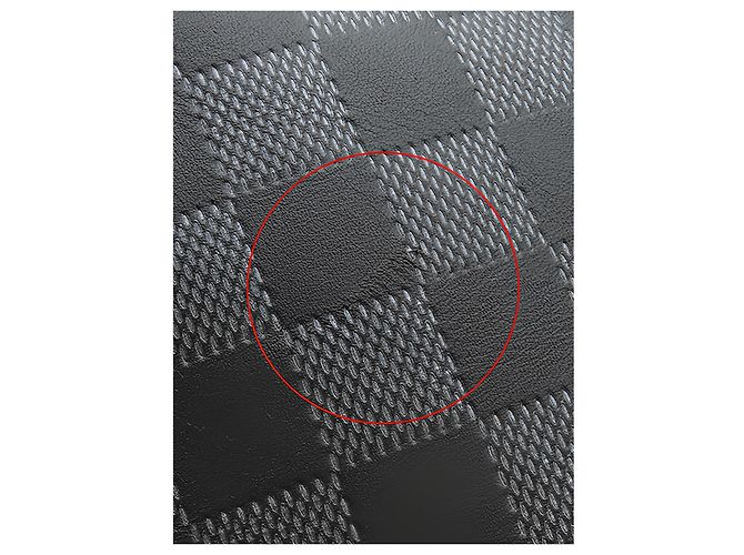Louis Vuitton Black Damier Graphite Avenue Sling Preto - vista 7