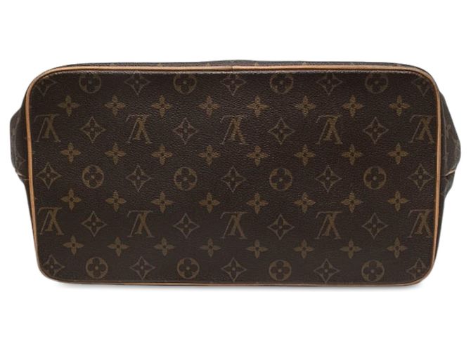 Louis Vuitton Brown Monogram Palermo GM Marron - vue 3