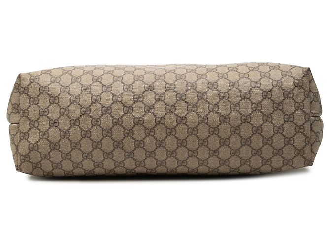Tote Gucci Large GG Supreme Bege - vista 3