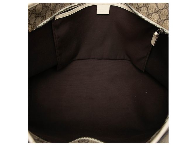 Tote Gucci Large GG Supreme Bege - vista 4