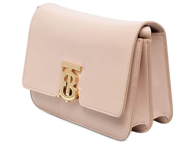 Burberry Borsa a tracolla TB Small in pelle di vitello liscia Rosa - vista 2