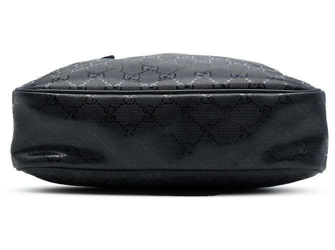 Gucci Borsa a Tracolla Nera Stampa GG Nero - vista 3