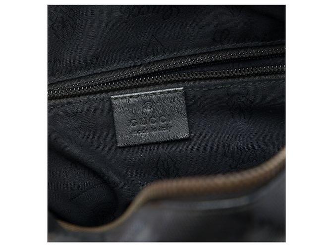 Gucci Borsa a Tracolla Nera Stampa GG Nero - vista 5