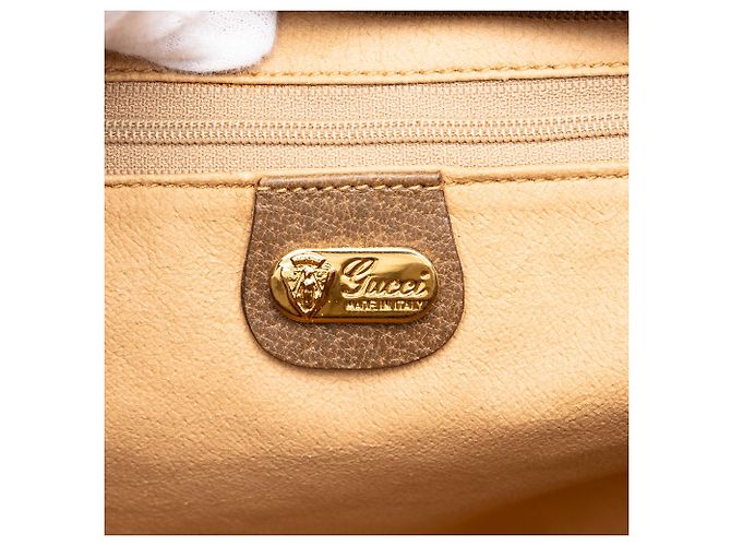 Borsa a mano Gucci Beige GG Supreme - vista 5