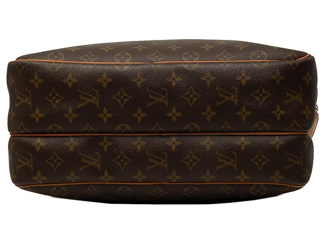 Louis Vuitton Brown Monogram Reporter GM Marron - vue 3