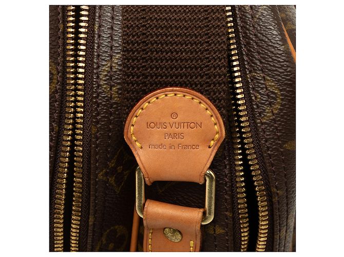Louis Vuitton Brown Monogram Reporter GM Marron - vue 5