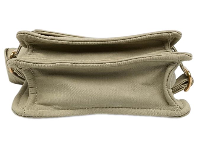 Borsa crossbody per telefono Burberry Brown Mini Nylon Trench - vista 3