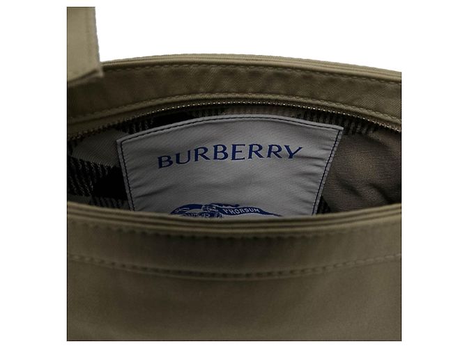 Borsa crossbody per telefono Burberry Brown Mini Nylon Trench - vista 5