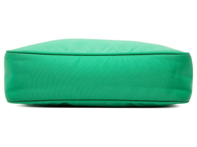 Borsa a tracolla Prada Mini Tessuto Re Edition 2000 Verde - vista 3