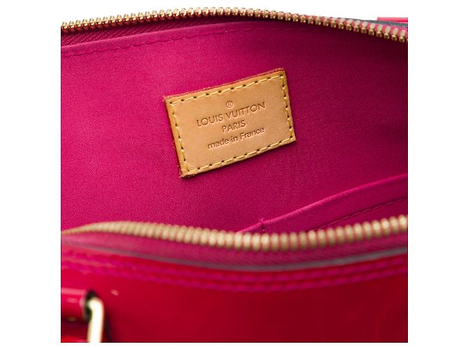 Louis Vuitton Pink Monogram Vernis Alma PM Rosa - vista 5