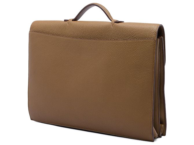 Hermès Brown Togo Sac a Depeches 40 Marrom - vista 2