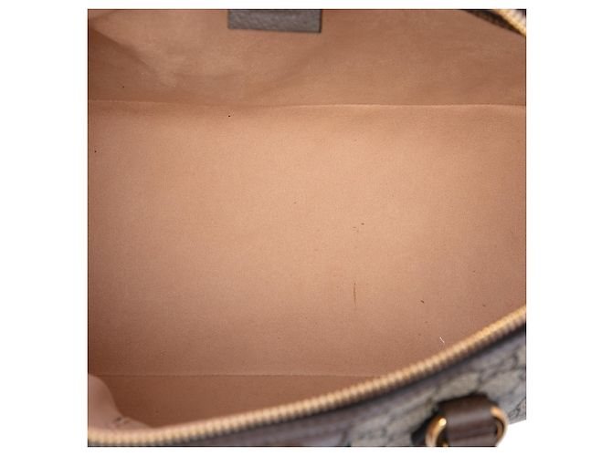 Gucci Beige Medium GG Supreme Ophidia Web Satchel - Ansicht 4