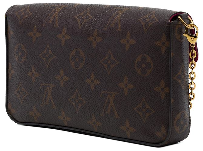 Louis Vuitton Brown Monogram Pochette Felicie Marrom - vista 2
