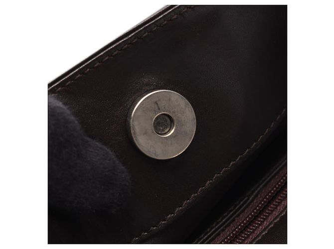 Bolso de hombro Gucci de piel de becerro marrón Castaño Marrón oscuro - vista 5