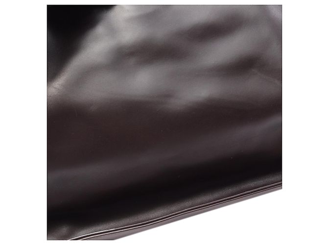 Bolso de hombro Gucci de piel de becerro marrón Castaño Marrón oscuro - vista 8