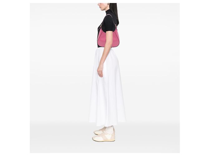 Bolso de hombro Cleo Prada en piel Spazzolato rosa - vista 6