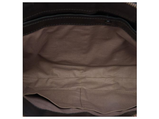 Clutch con zip Bottega Veneta Intreccio Imperatore in nappa nero - vista 4