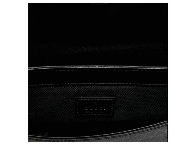 Gucci Black Small GG Supreme Web Gürteltasche Schwarz - Ansicht 4
